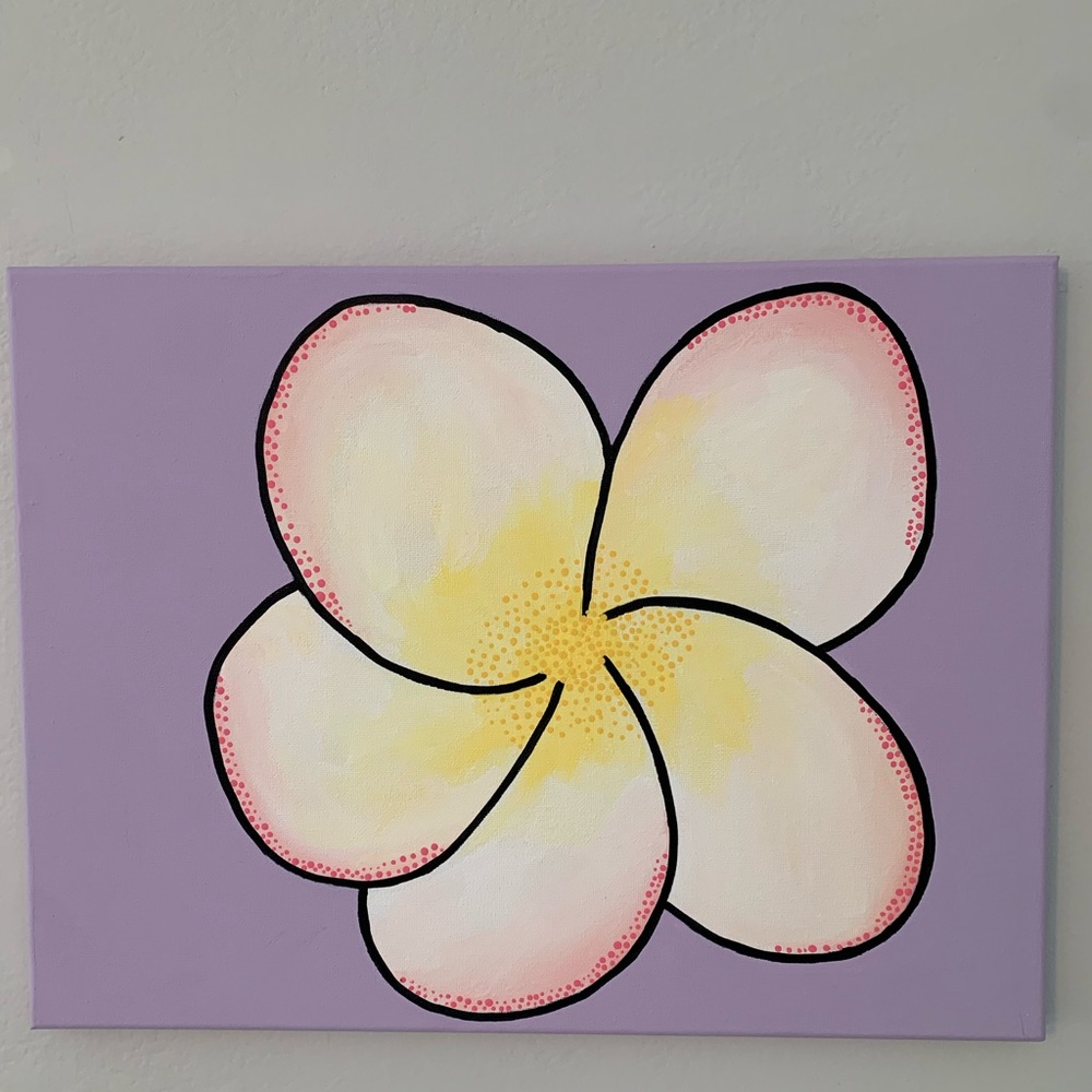 Plumeria Painting